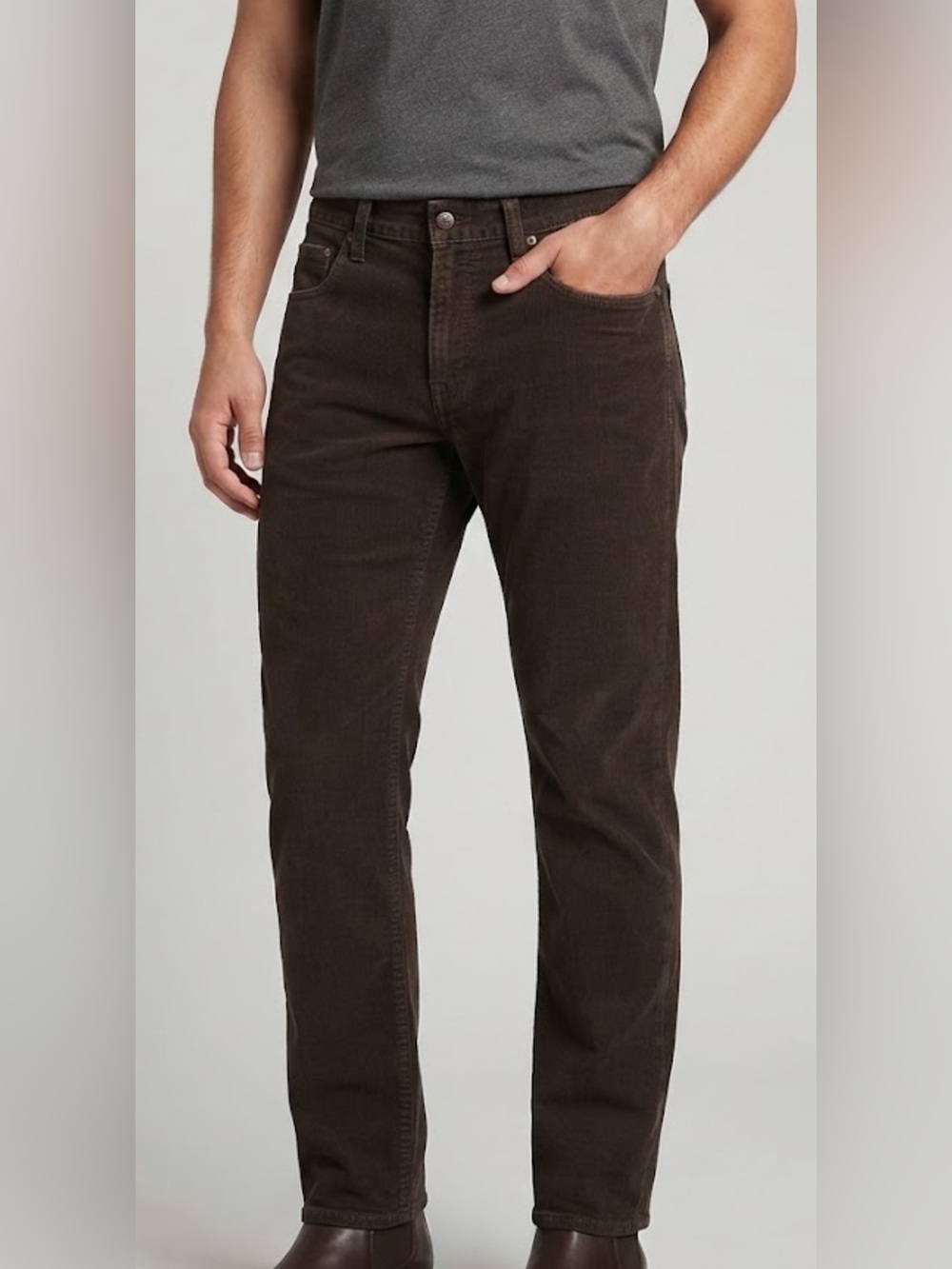 J.Crew The Sutton Corduroy Pants Men’s 33x30 Brown Straight Leg